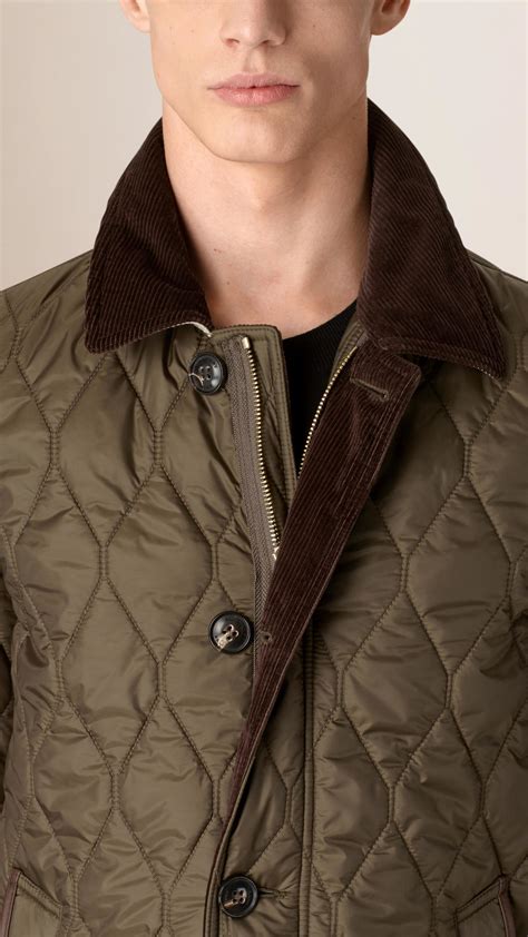 burberry classic quilted jacket|Burberry quilted jacket men.